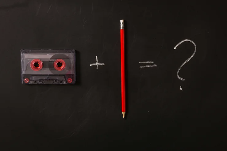 What is the difference between ‘writing’ and ‘transcribing’?
